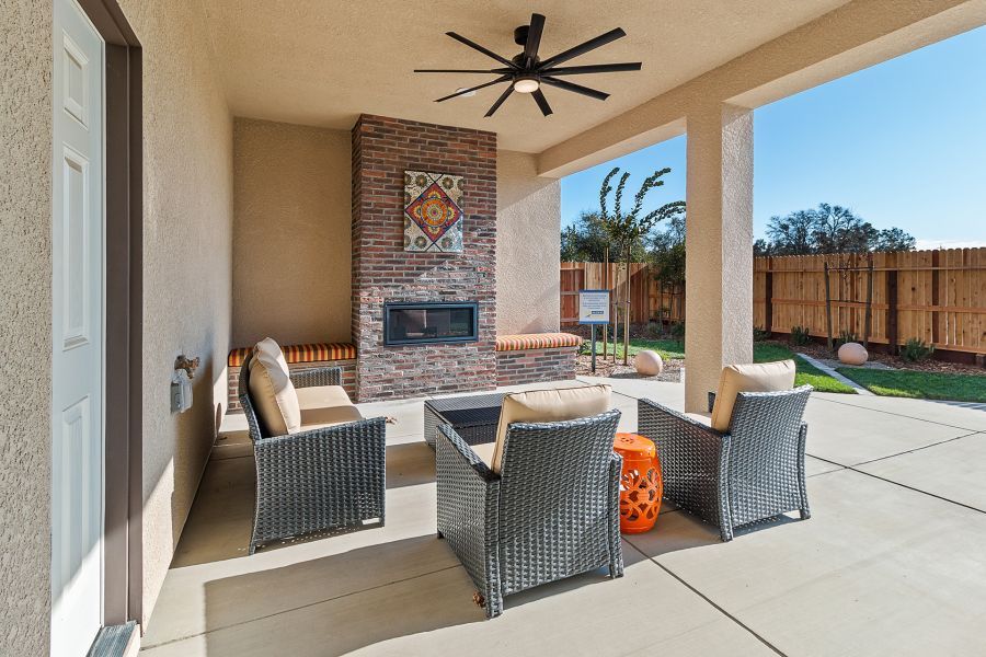 covered patio option